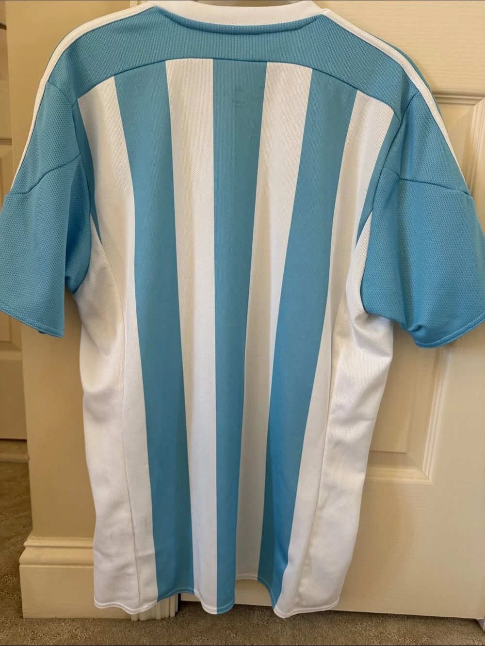 adidas Argentina Soccer Jersey - Light Blue & White